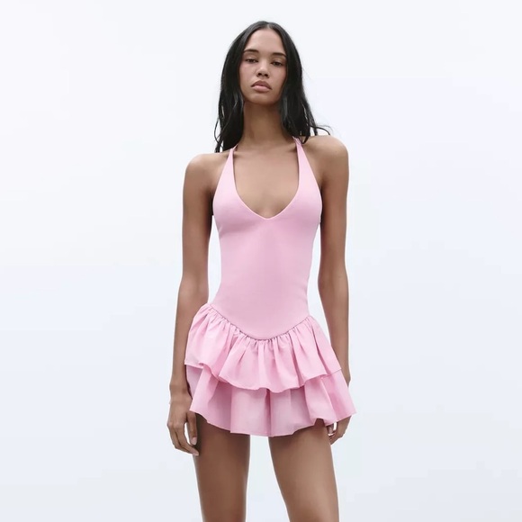 Zara Dresses & Skirts - Zara Pink Mini Dress